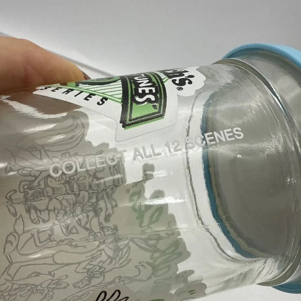 1994 Welchs Looney Tunes Collector Series 12 Jelly Glass That’s All Folks! W/Lid